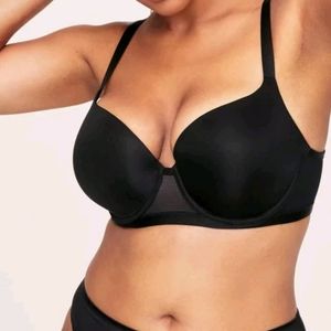 Adore me Black Bra and Panty set 44DD